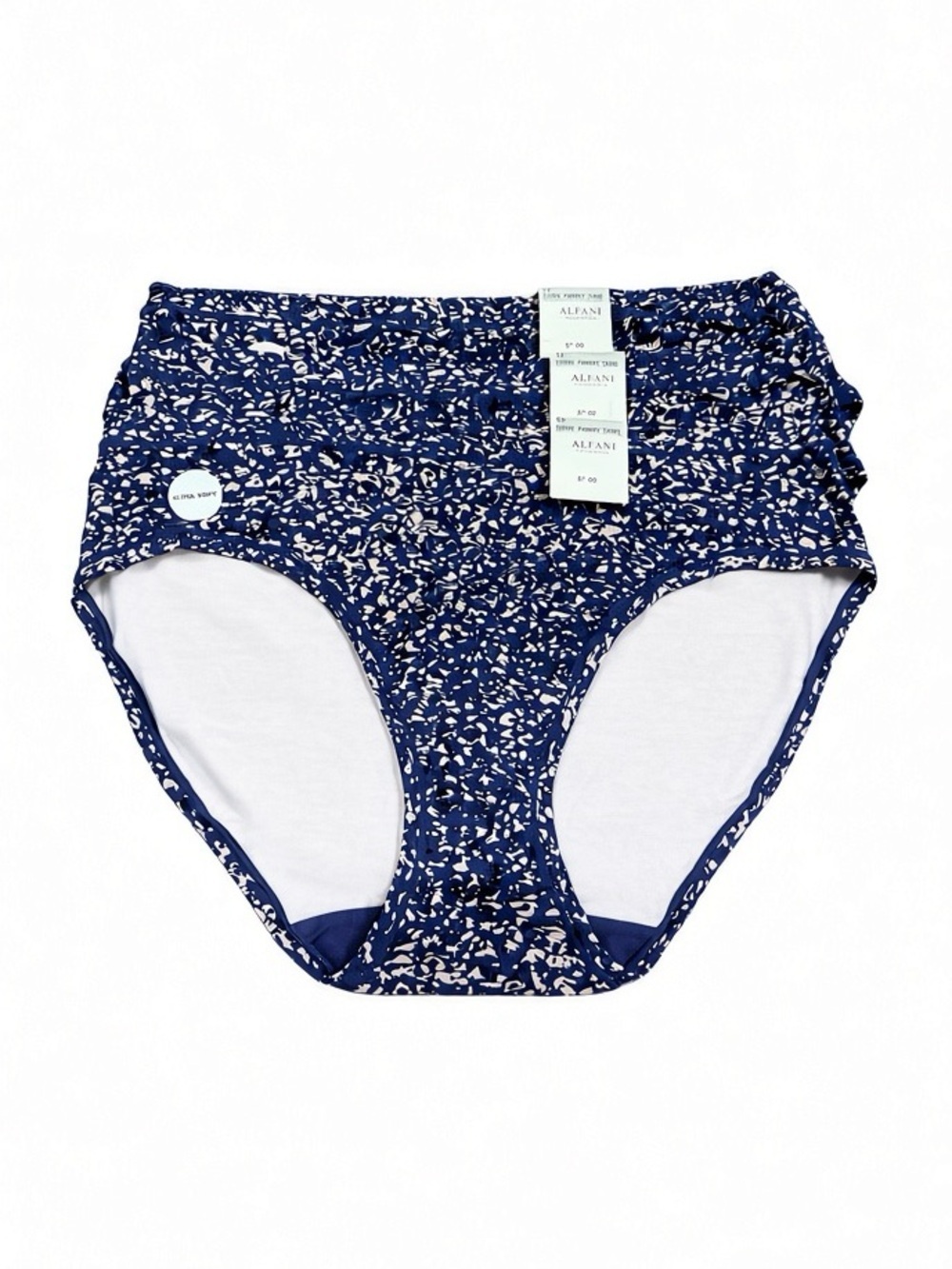 Alfani Women’s Panties 3-Pack – Abstract Animal Print, Size 1X